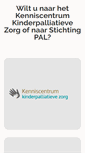 Mobile Screenshot of kinderpalliatief.nl